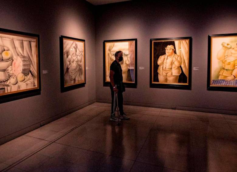 El Museo de Antioquia alberga la colección más grande del maestro. FOTO EL COLOMBIANO