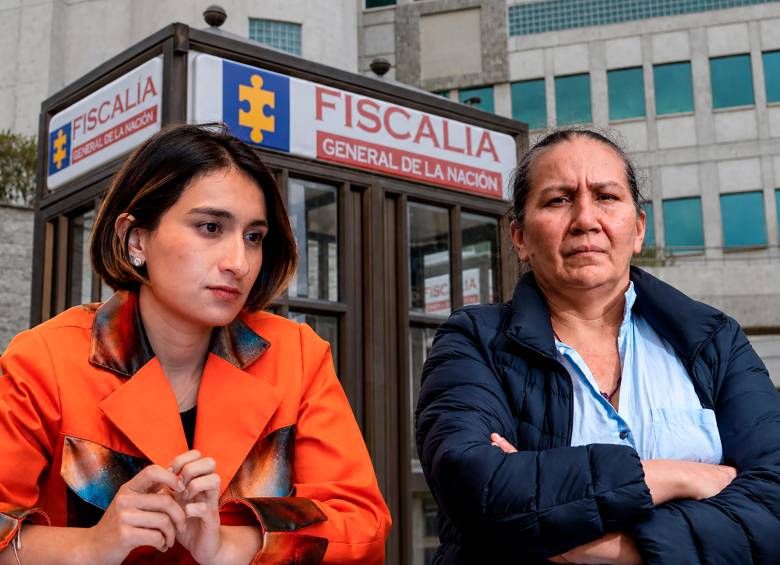 Laura Sarabia (izquierda) terminó en la Fiscalía por presuntas extralimitaciones del cargo contra su antigua niñera, Marelbys Meza. FOTO Ilustración El Colombiano y Captura de video 