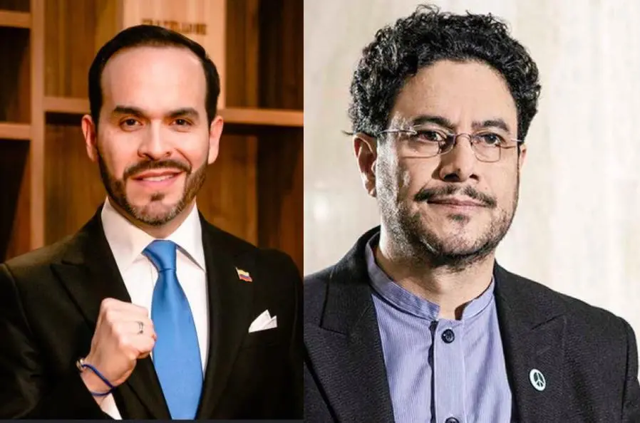 Abelardo De la Espriella e Iván Cepeda, los dos candidatos presidenciales que disputarán segunda vuelta este 21 de junio de 2026. Fotos: redes y Congreso