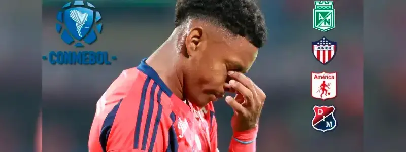 Ranking Conmebol 2026 prende alarmas: Colombia sigue cayendo