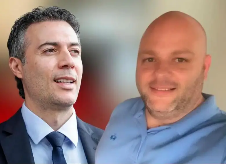 Daniel Quintero, superintendente de Salud y exalcalde, y su hermano Miguel, llamado a imputación de cargos por corrupción. FOTO: EL COLOMBIANO