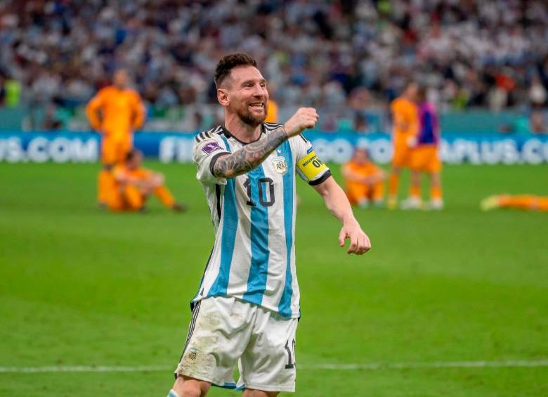 El astro argentino lleva 3 anotaciones en la Copa Mundial de Qatar. Foto Juan Antonio Sánchez