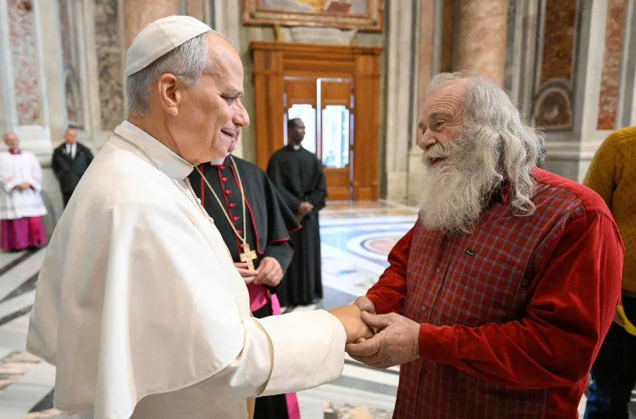 Papa León XIV exige justicia global en el Jubileo de los Pobres y alerta sobre la “soledad” como nueva pobreza del mundo. FOTO: Vatican News.