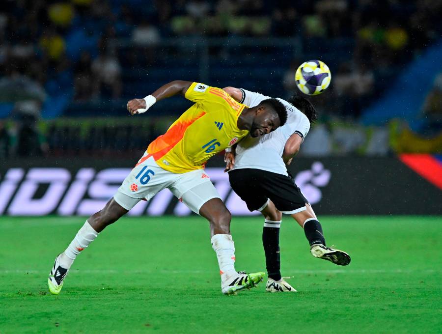 En la imagen aparece Jéfferson Lerma, uno de los jugadores disponibles del técnico Néstor Lorenzo para el duelo de este martes frente a Venezuela, selección que se juega la posibilidad del repechaje. FOTO GETTY