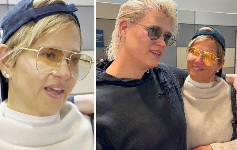 Gunn Lundemo, reconocida DJ y productora sueca con trayectoria internacional en clubes, festivales y eventos culturales, recibió a Verónica Alcocer a su llegada al aeropuerto de Arlanda, en Estocolmo. FOTO: Expressen.