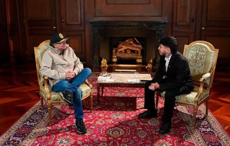Westcol se refirió durante una transmisión en vivo a las declaraciones de Gustavo Petro sobre el operativo contra alias ‘Bendito Menor’. FOTO: Colprensa. 