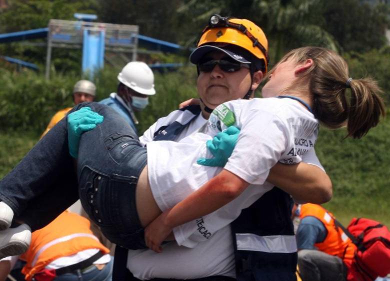 Este sábado 31 de agosto, el Aeropuerto Olaya Herrera suspenderá operaciones para realizar el simulacro Vulcano 2024, entre las 10 y 11 de la mañana. FOTO: Julio César Herrera