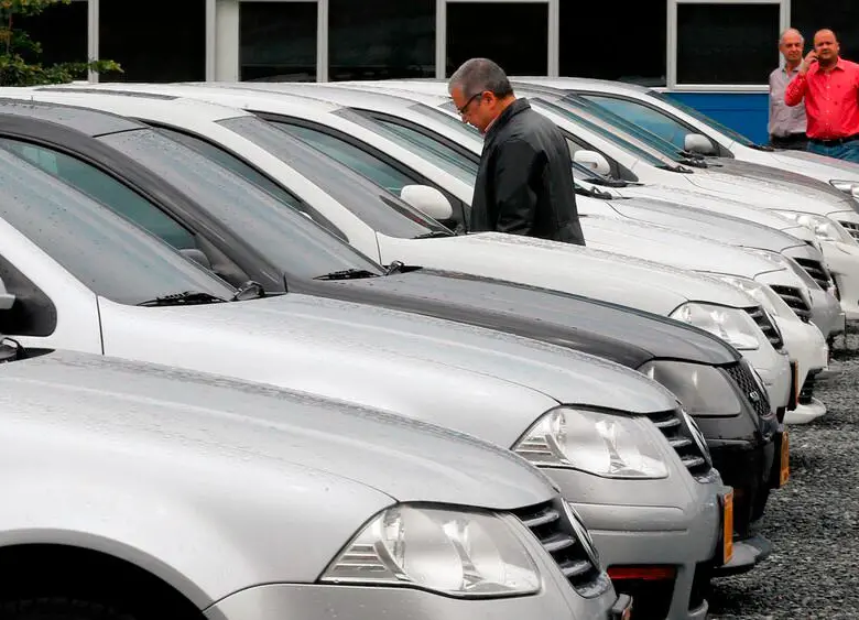 Ventas de vehículos en Colombia alcanzaron cifras históricas. FOTO COLPRENSA.