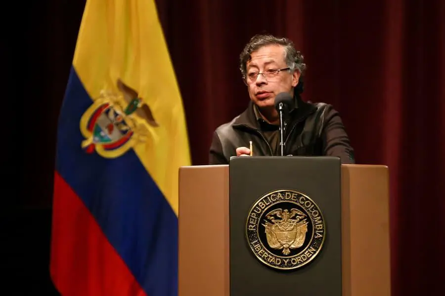 Gustavo Petro aseguró que las sanciones de la OFAC responden a diferencias ideológicas con sectores políticos de Estados Unidos. FOTO: Colprensa.