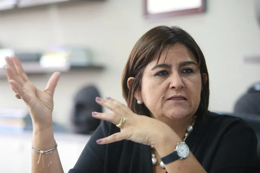 La presidenta de Grupo Aval, María Lorena Gutiérrez, lanzó un mensaje contundente sobre la propuesta de reforma tributaria que el Gobierno Nacional radicó en el Congreso. FOTO: Colprensa.