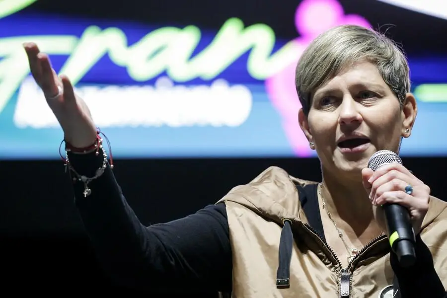 Veronica Alcocer, primera dama de Colombia. FOTO: Colprensa.