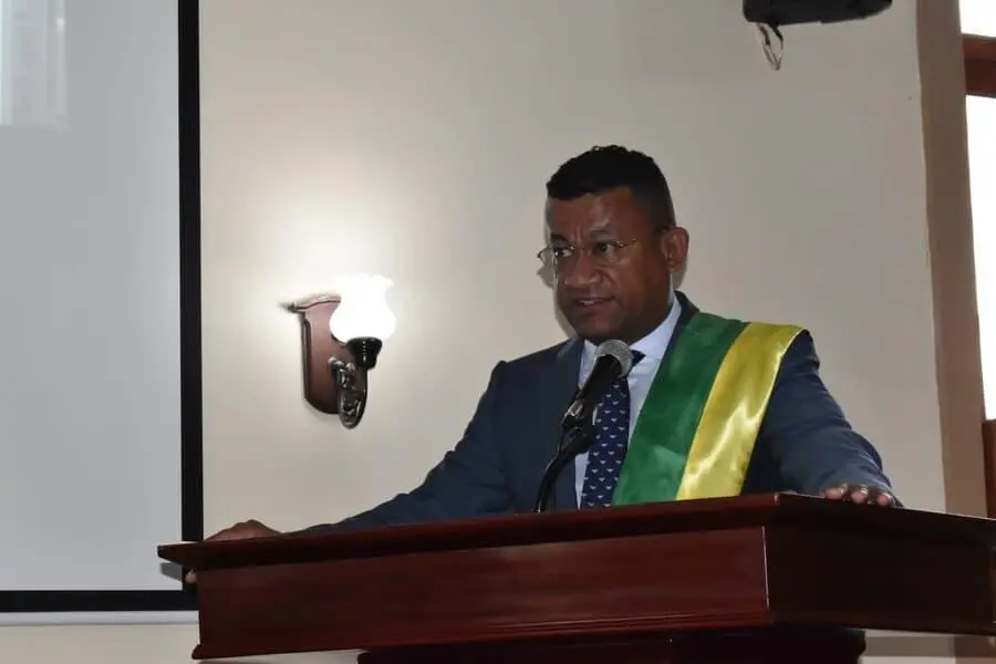 El gobernador de Nariño, Luis Alfonso Escobar, rechazó los señalamientos y aseguró que defenderá su nombre ante la justicia. FOTO: Colprensa.