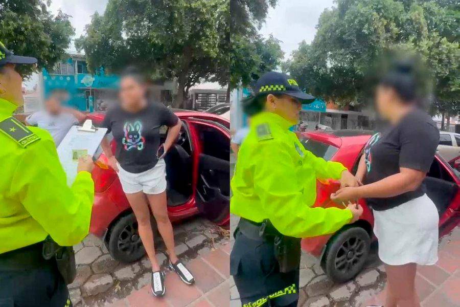 Alias Mayra, capturada en Cúcuta, es señalada como la líder de la organización. FOTO: CORTESÍA