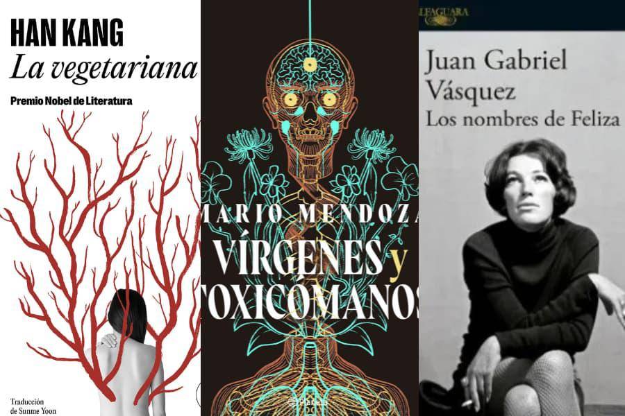 <i>La vegetariana, Vírgenes y Toxicómanos </i>y <i>Los nombres de Feliza</i> hacen parte del listado de los más vendidos. FOTO Cortesía