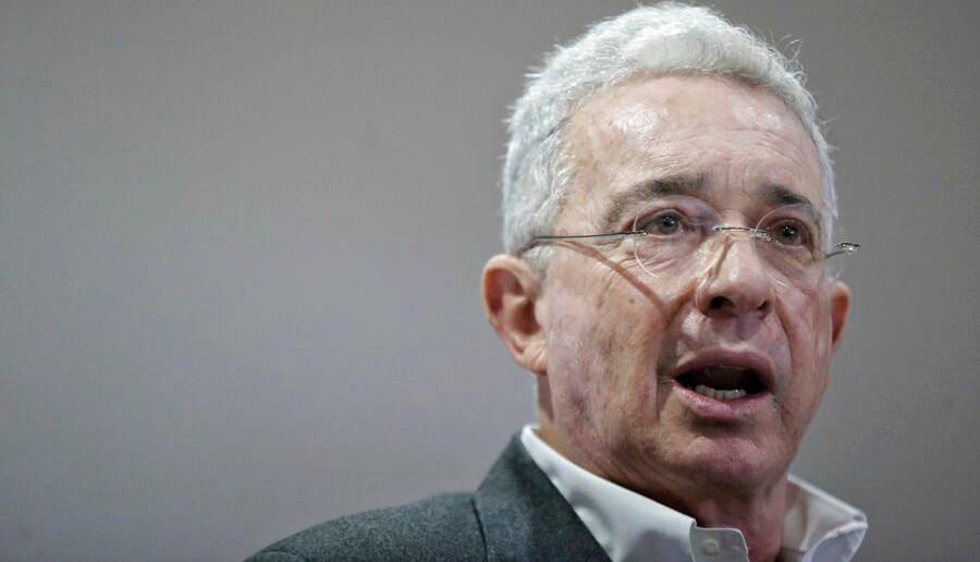 Uribe fue presidente de la República y senador del Centro Democrático. FOTO COLPRENSA