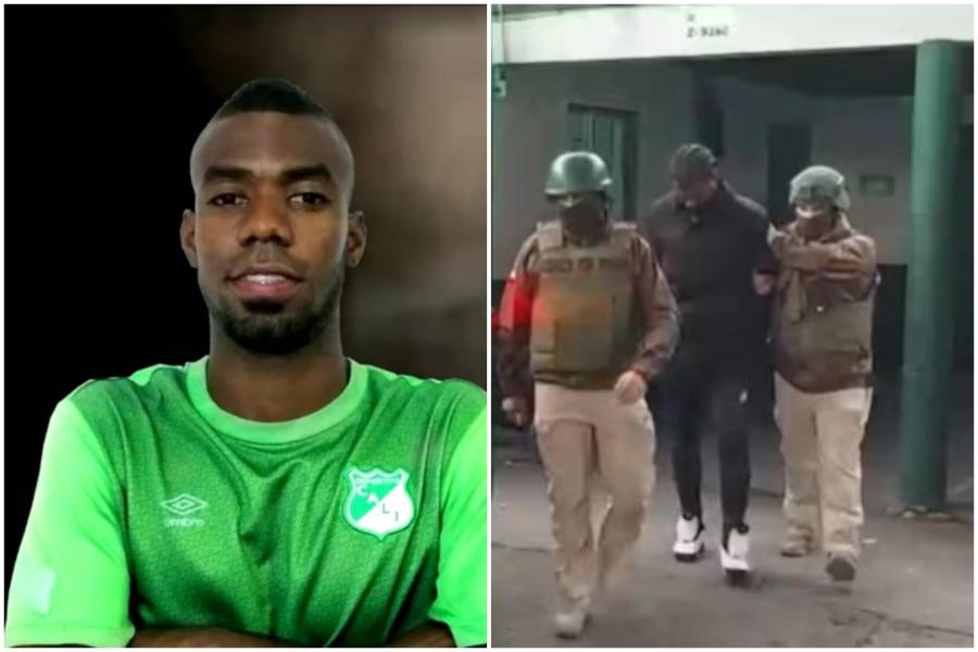 Este es Abel Stiven Carabalí, el exfutbolista colombiano acusado de decapitar a un amigo en Chile: detalles de su captura