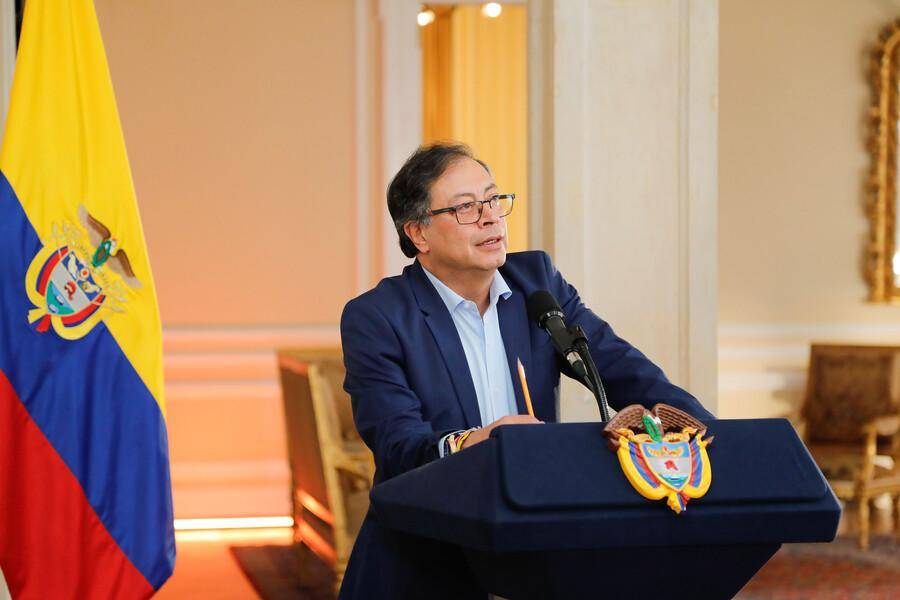 El presidente Gustavo Petro dijo que Colombia debe ir hacia una Asamblea Nacional Constituyente. FOTO: COLPRENSA