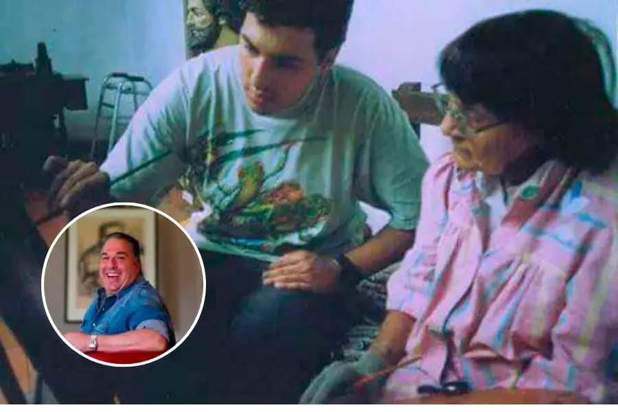 Mateo Blanco conoció a Débora Arango en los noventa. FOTO Cortesía Mateo Blanco