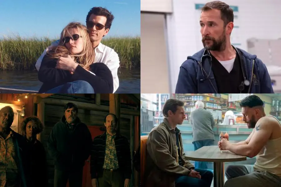 <i>Love Story, The Pitt, The Boroughs</i> y <i>Half Man </i>hacen parte del listado de <i>The Economist</i>. FOTO: Disney+, HBO Max y Netflix