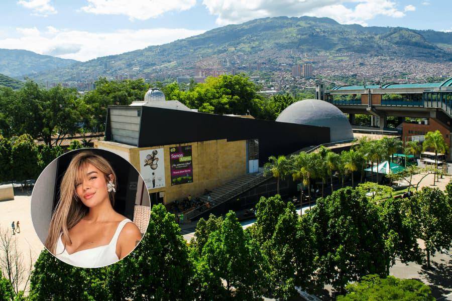 En marzo será la inauguración del nuevo show láser del Planetario sobre Karol G. FOTO: Cortesía