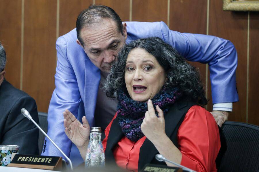  En la Comisión Cuarta del Senado del Congreso de la República se realizó el debate sobre la reforma laboral. FOTO: Colprensa