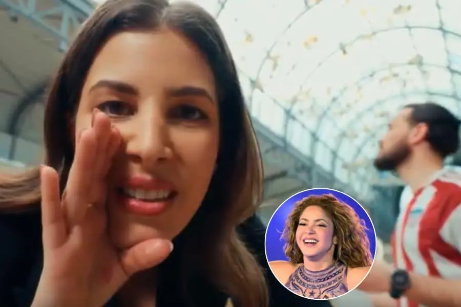 Anissa Chegwin es la directora del centro comercial y quien aparece durante todo el video. FOTO: Captura de pantalla