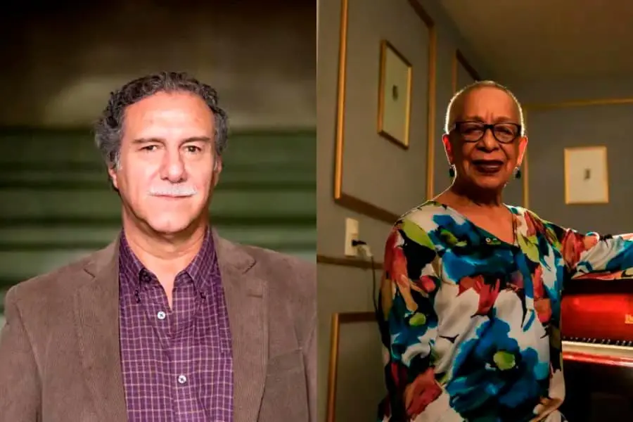 Víctor Gaviria y Teresita Gómez estarán en el homenaje de este viernes. FOTO: El Colombiano