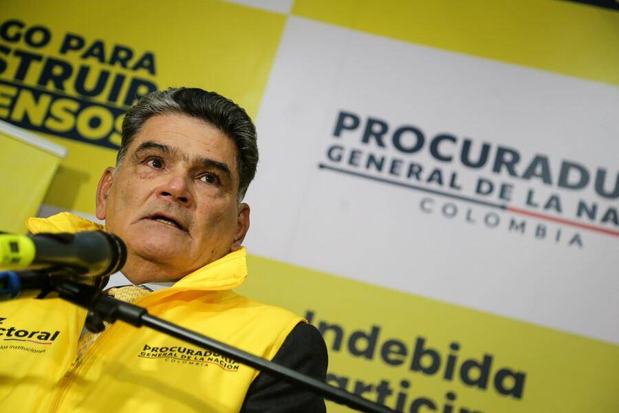 El procurador general de la Nación, Gregorio Eljach. FOTO: Colprensa.