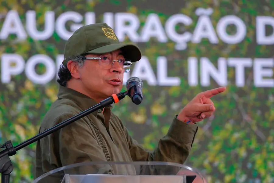 El presidente Gustavo Petro aseguró que la descertificación fue una “injusticia” y una “grosería”. FOTO COLPRENSA