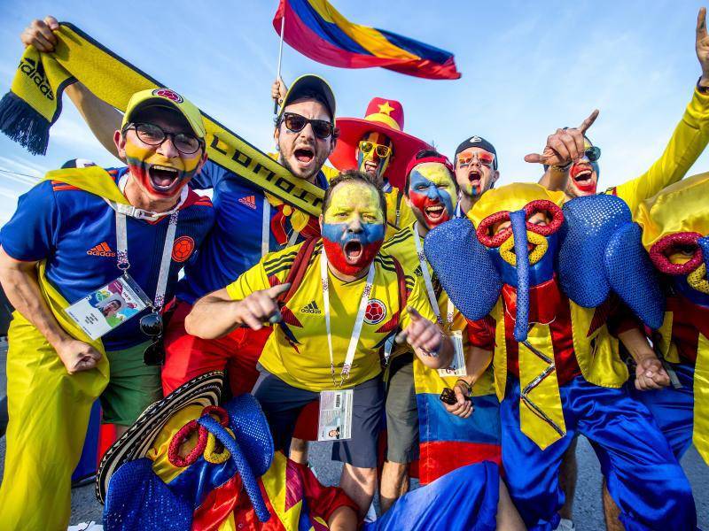 La llegada de hinchas colombianos a México se daría debido a que los dirigidos por Néstor Lorenzo juegan dos de los tres partidos de la fase de grupos en ese país. Foto: Juan Antonio Sánchez Ocampo.