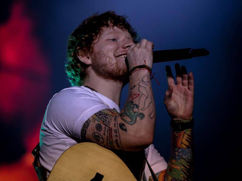 Ed Sheeran regresa a Bogotá con su gira ‘Loop Tour’ en uno de los conciertos más esperados del año en Colombia. FOTO: Colprensa. 