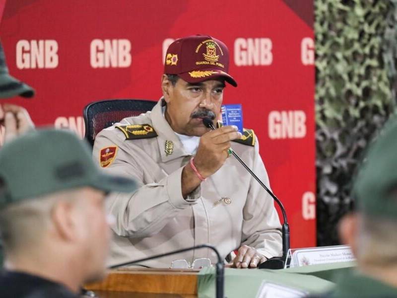 Nicolás Maduro, presidente de Venezuela. FOTO: Colprensa.