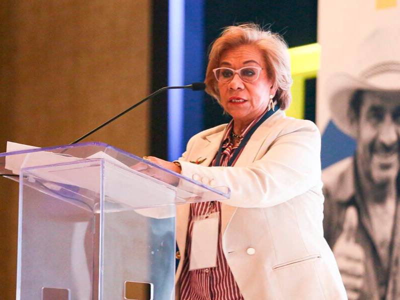 La canciller de Colombia, Rosa Yolanda Villavicencio, llegó al cargo en julio de 2025 en remplazo de Laura Sarabia. FOTO COLPRENSA