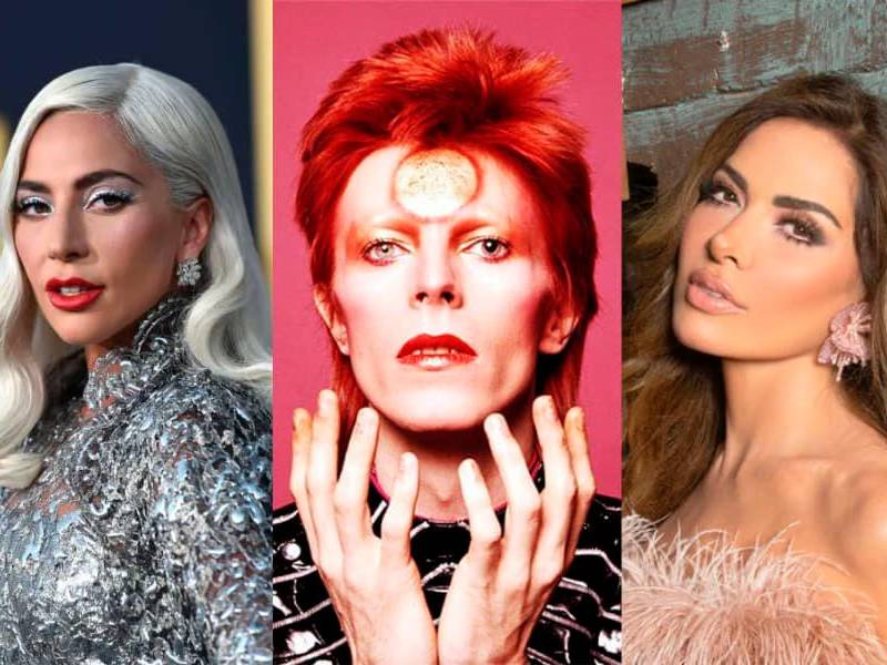 Lady Gaga, David Bowie y Gloria Trevi hacen parte del listado de Billboard. FOTO Tomadas de redes sociales