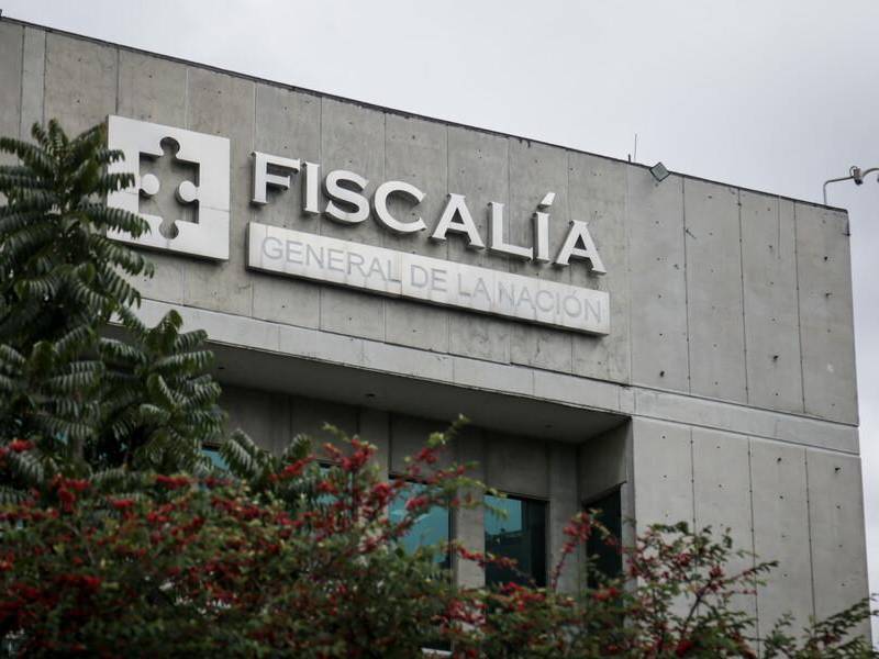 La fachada de la Fiscalía General de la Nación, en Bogotá. FOTO: COLPRENSA