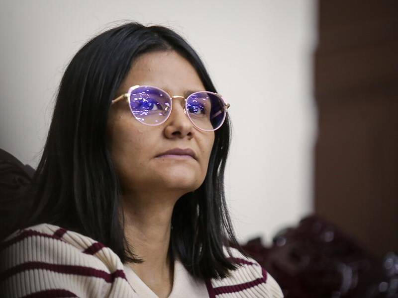 La directora del DAPRE, Angie Rodríguez. FOTO: Colprensa