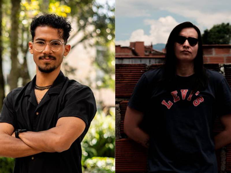 Estos son Ever Andrés Mercado Puentes y Ferley A. Ospina, colombianos ganadores del World Press Photo 2026. FOTO: Camilo Triana / Edinson Arroyo