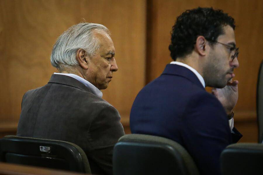 El Tribunal Superior de Bogotá dio orden de captura a los exministros Ricardo Bonilla, quien asistió de manera presencial, y Luis Fernando Velasco, de forma virtual, por los presuntos actos de corrupción dentro de la Unidad de Gestión de Riesgo (UNGRD). Foto: Colprensa