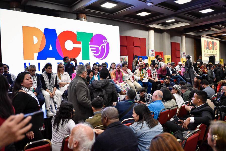 La Convención Nacional del Pacto Histórico, llevada a cabo el 19 de julio de 2025. FOTO: COLPRENSA