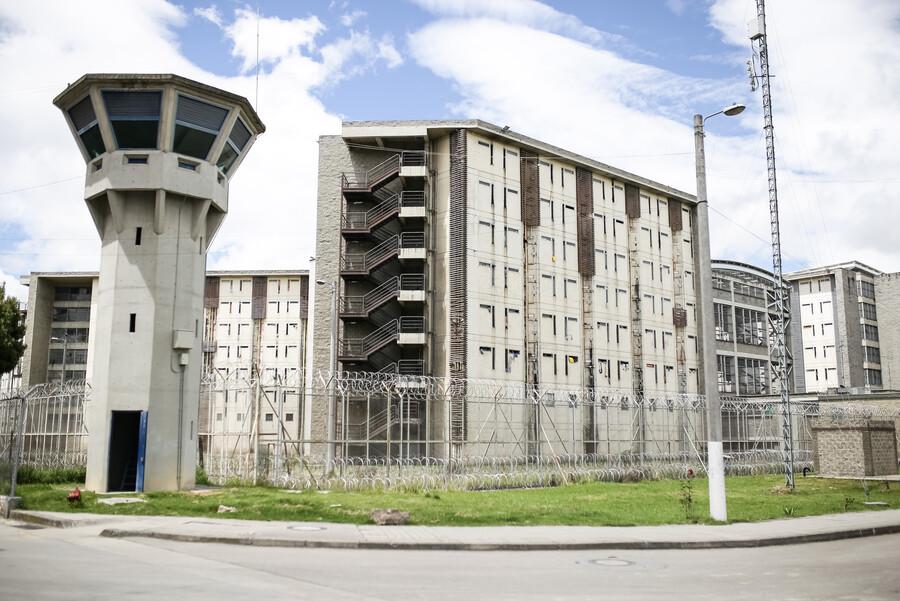 Fachada de la cárcel La Picota, en Bogotá. FOTO: Colprensa