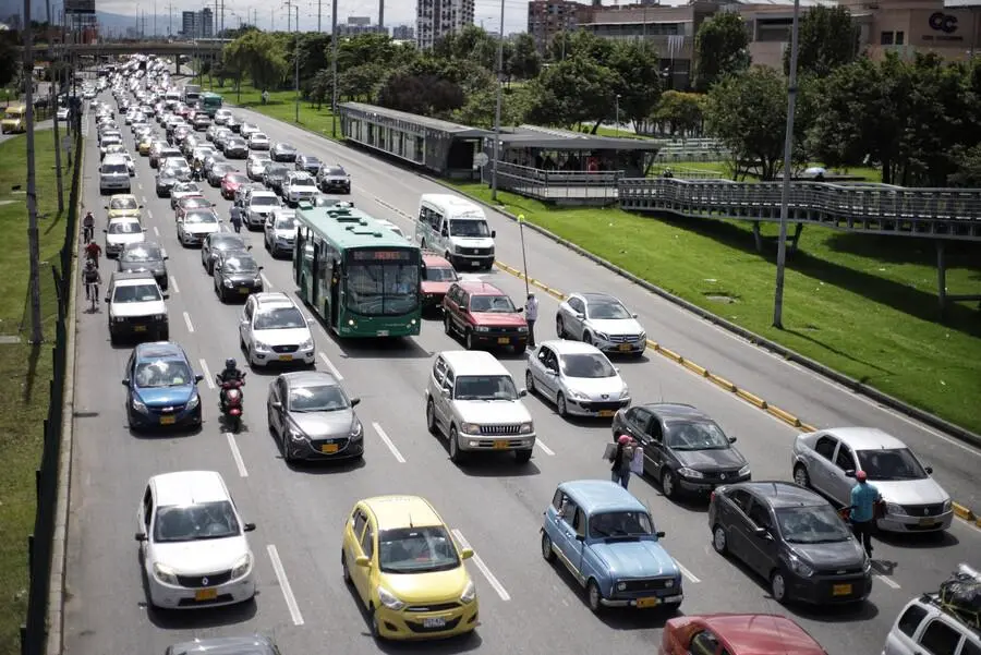 Barranquilla, Cartagena y Bogotá, las ciudades donde más tiempo se pierde en tráfico. FOTO: Colprensa.