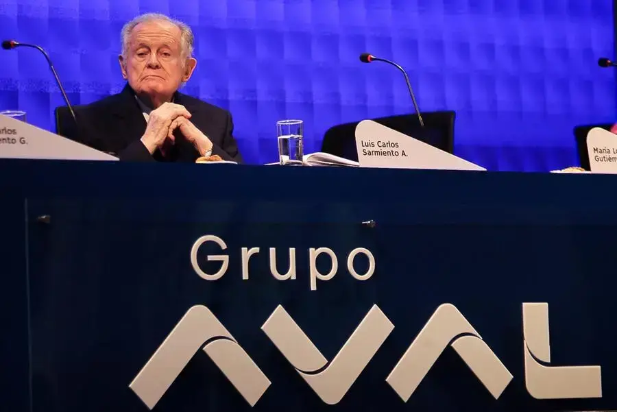 Luis Carlos Sarmiento Angulo, fundador del Grupo Aval. FOTO: Colprensa.