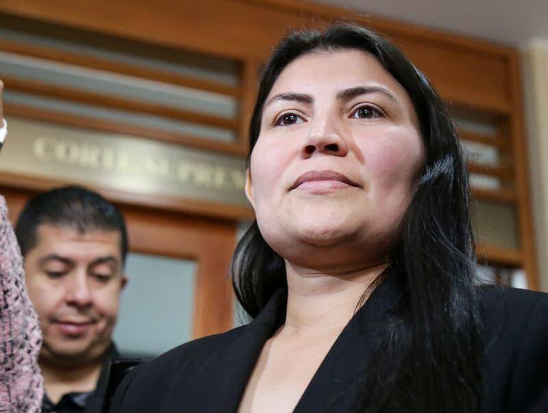 Karen Manrique será trasladada desde Bogotá a una guarnición militar en Malambo, Atlántico. FOTO: Colprensa. 