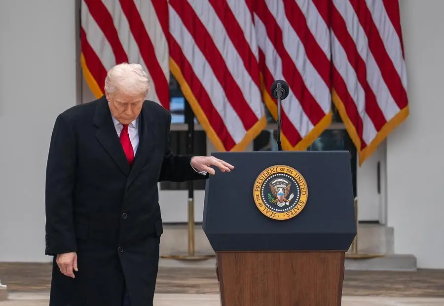 El presidente de Estados Unidos, Donald Trump, mandó un fuerte mensaje a Irán si atentan contra los manifestantes. FOTO: XINHUA