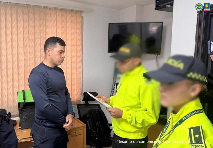 Judicialización de cuatro policías en Antioquia señalados de tortura. FOTO: FISCALÍA/COLPRENSA