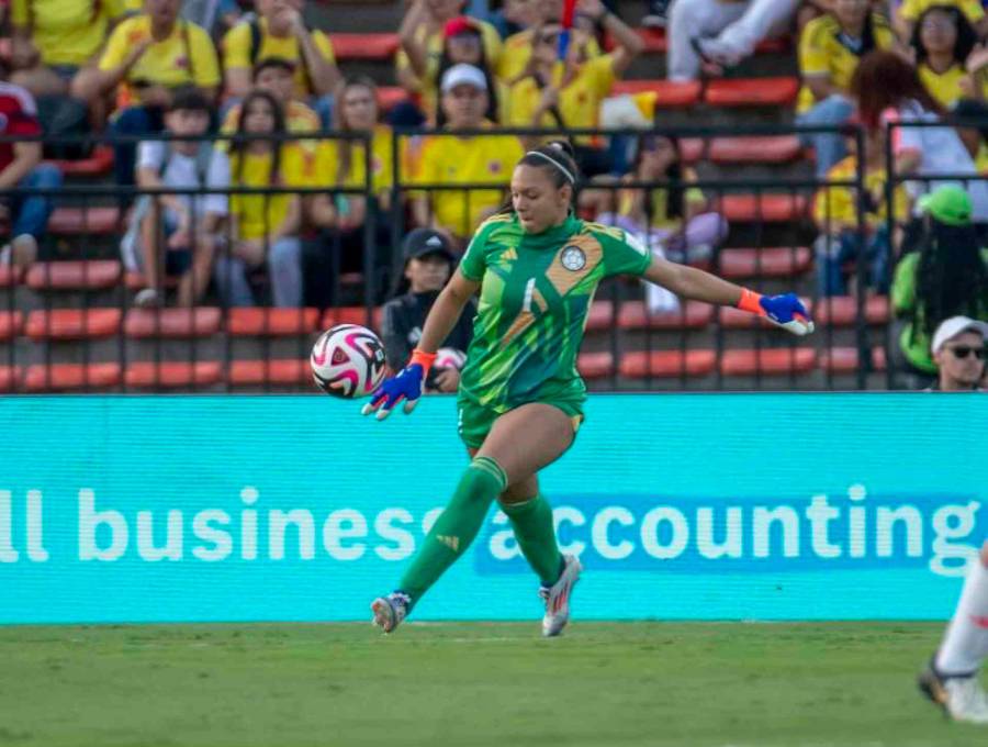 Luisa Agudelo, arquera de la Selección Colombia fue anunciada como nueva jugadora del San Diego Wave FC. FOTO JUAN ANTONIO SÁNCHEZ 
