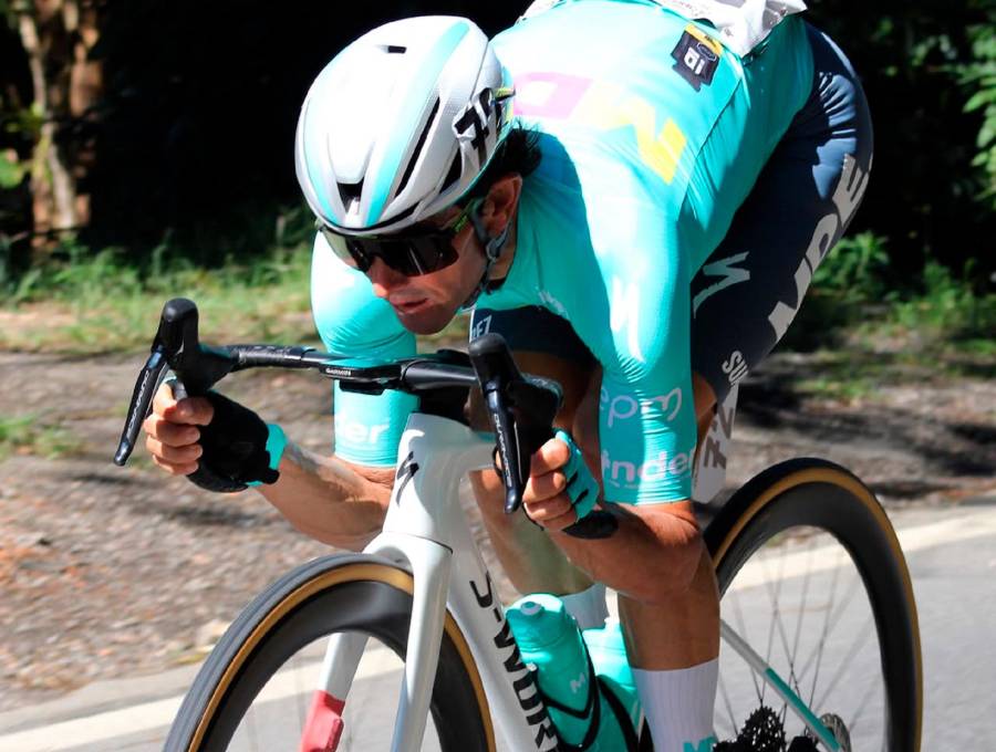 El español-colombiano Óscar Sevilla se prepara para disputar el Clásico RCN, competencia que se realizará del 17 al 25 de octubre. FOTO: CORTESÍA DIEGO GIRALDO-TEAM MEDELLÍN-EPM