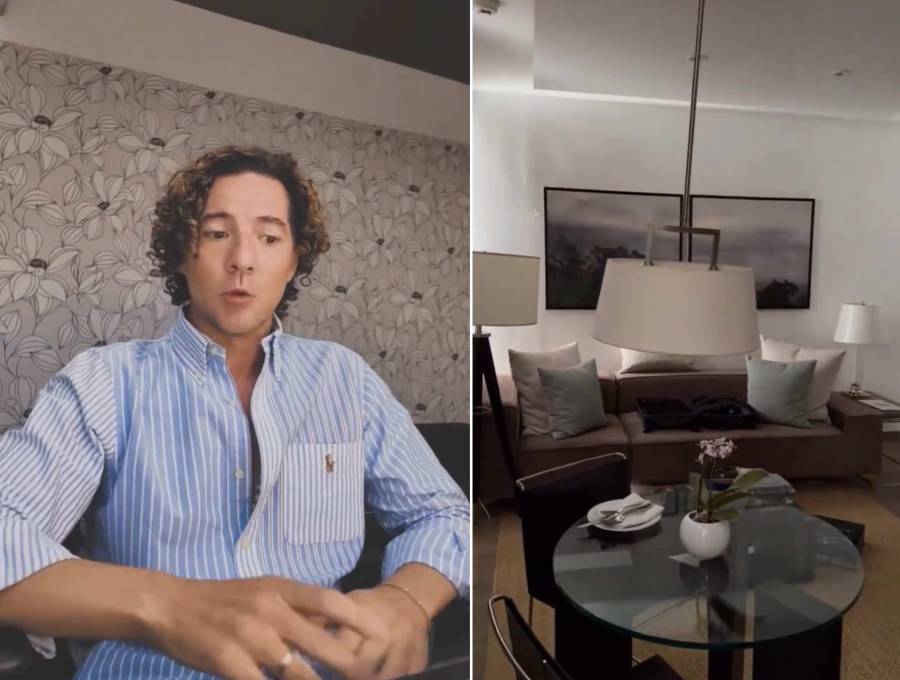 David Bisbal sintió el terremoto de 7,4 en Colombia. FOTOS: Captura de video