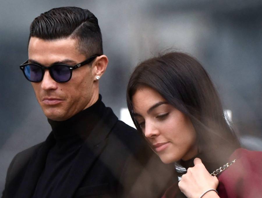 El matrimonio de Cristiano Ronaldo y Georgina Rodríguez en Portugal. FOTO: AFP