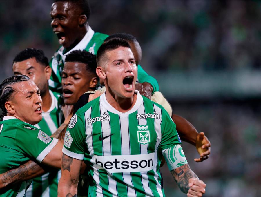 James fue uno de los líderes de la victoria de Nacional 3-1 sobre Junior. FOTO CAMILO SUÁREZ